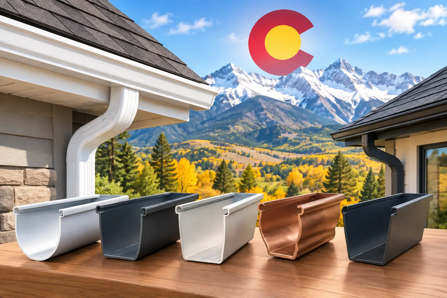 Best Gutter Styles for Homes in Northern Colorado