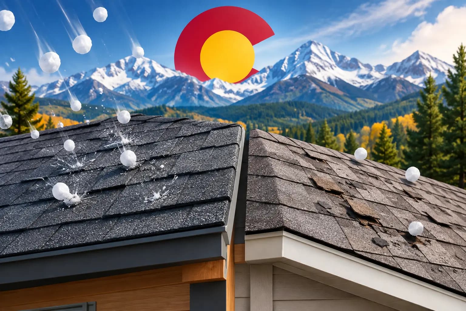 Impact Resistant Shingles Versus Standard Roofs