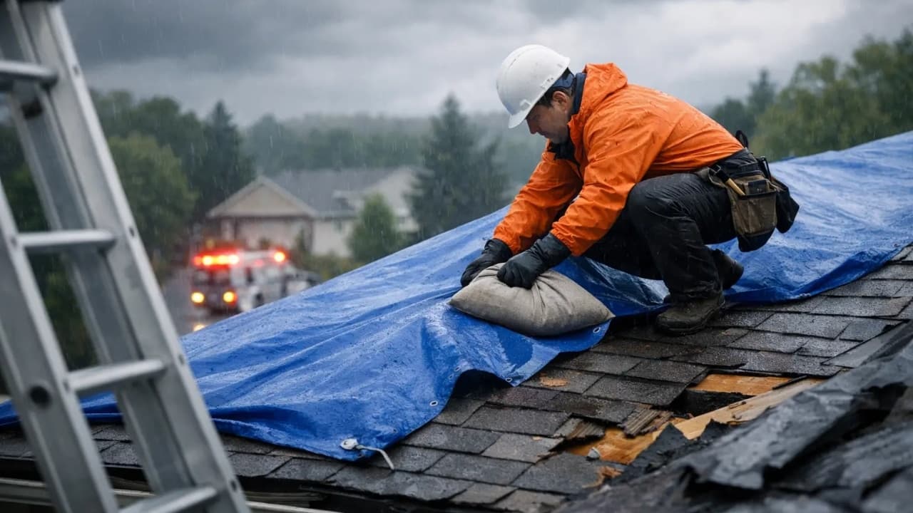 When Emergency Roof Tarping Services Matter