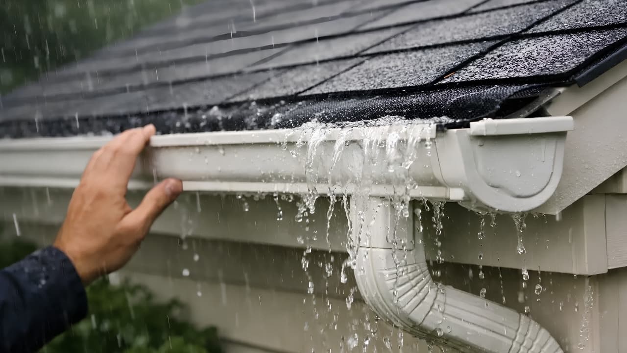 How to Stop Gutter Overflow in Rain for Good