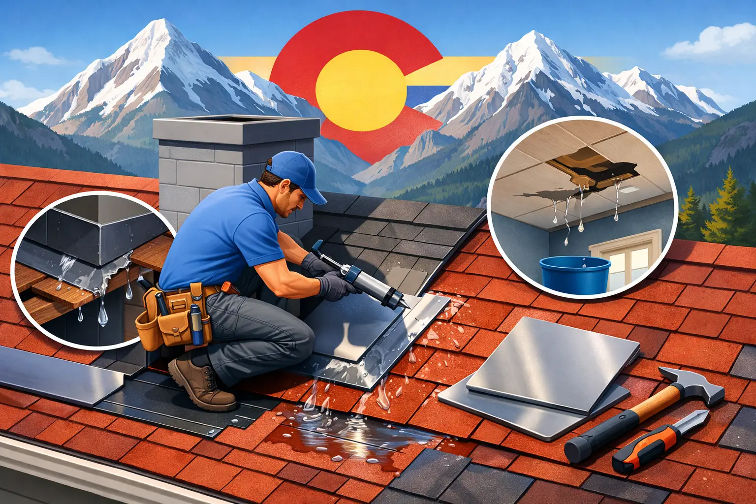 A Guide to Roof Flashing Repair and Leak Signs