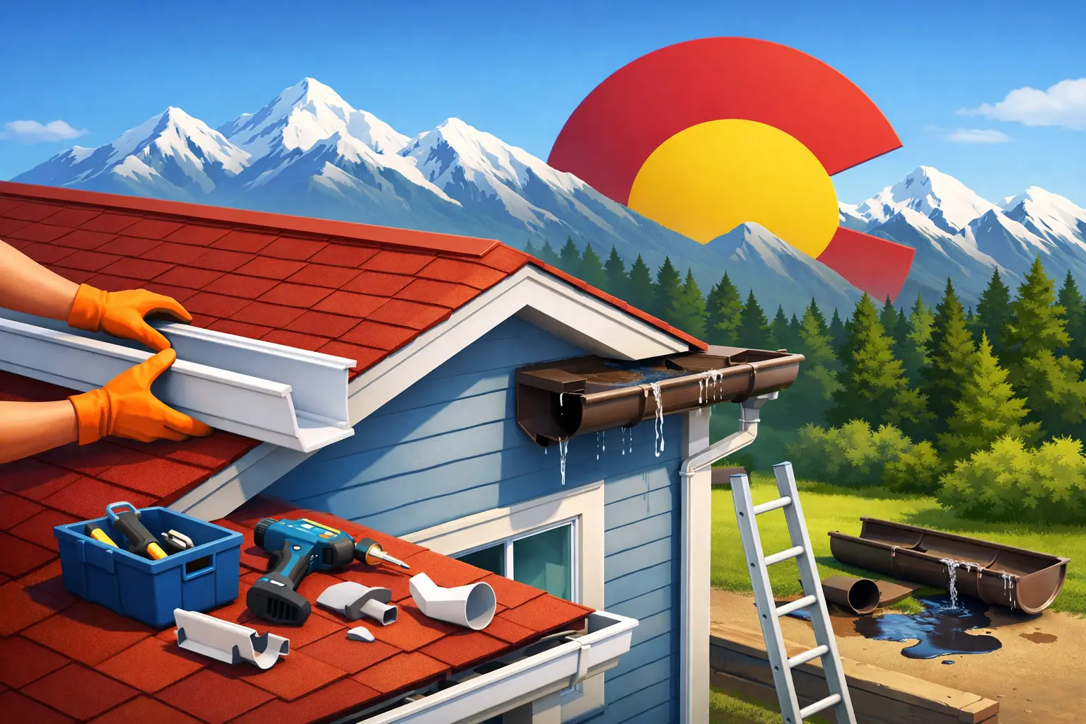 Guide to Replacing House Gutters Before Leaks
