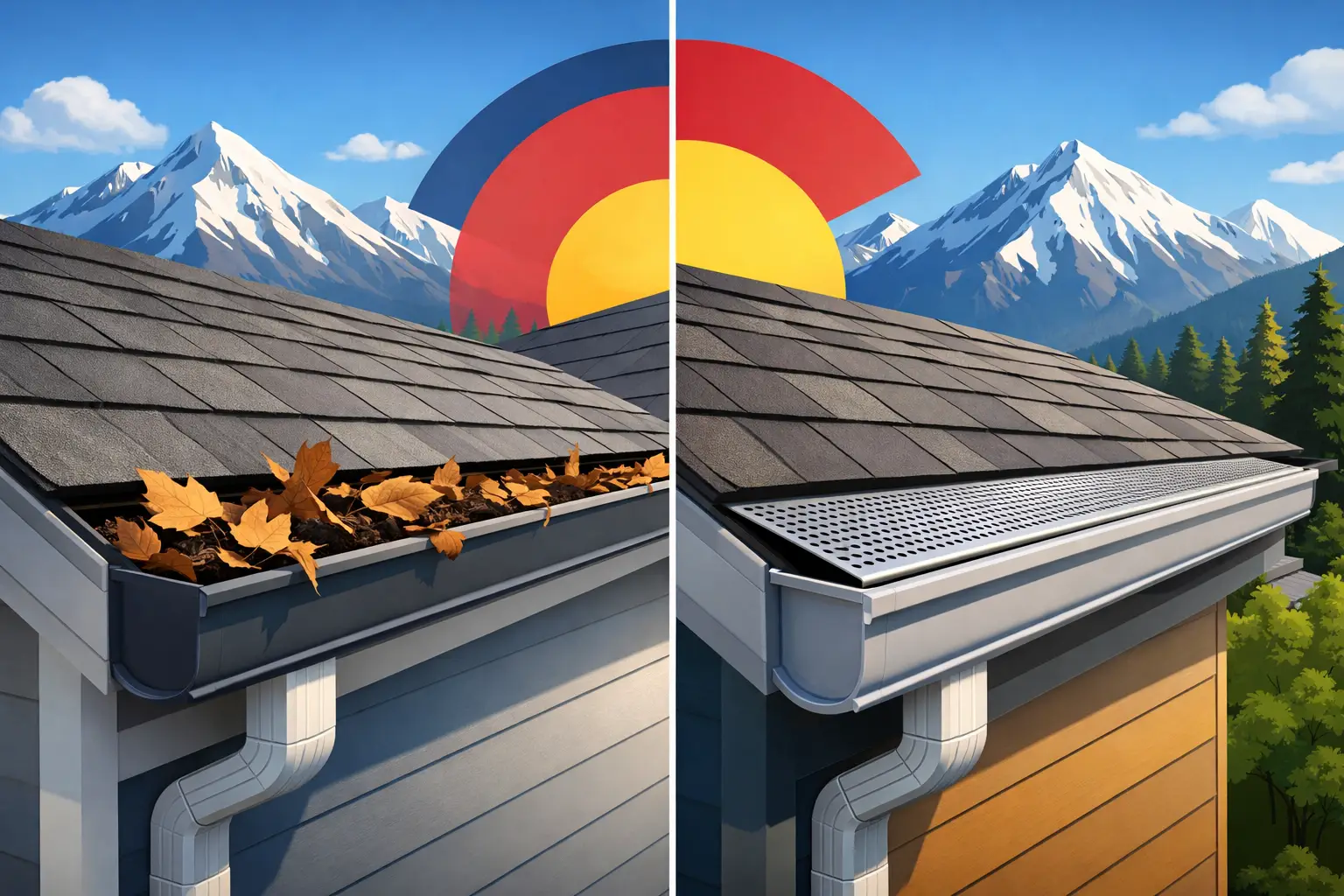 Open Gutters vs Gutter Guards for Your Home