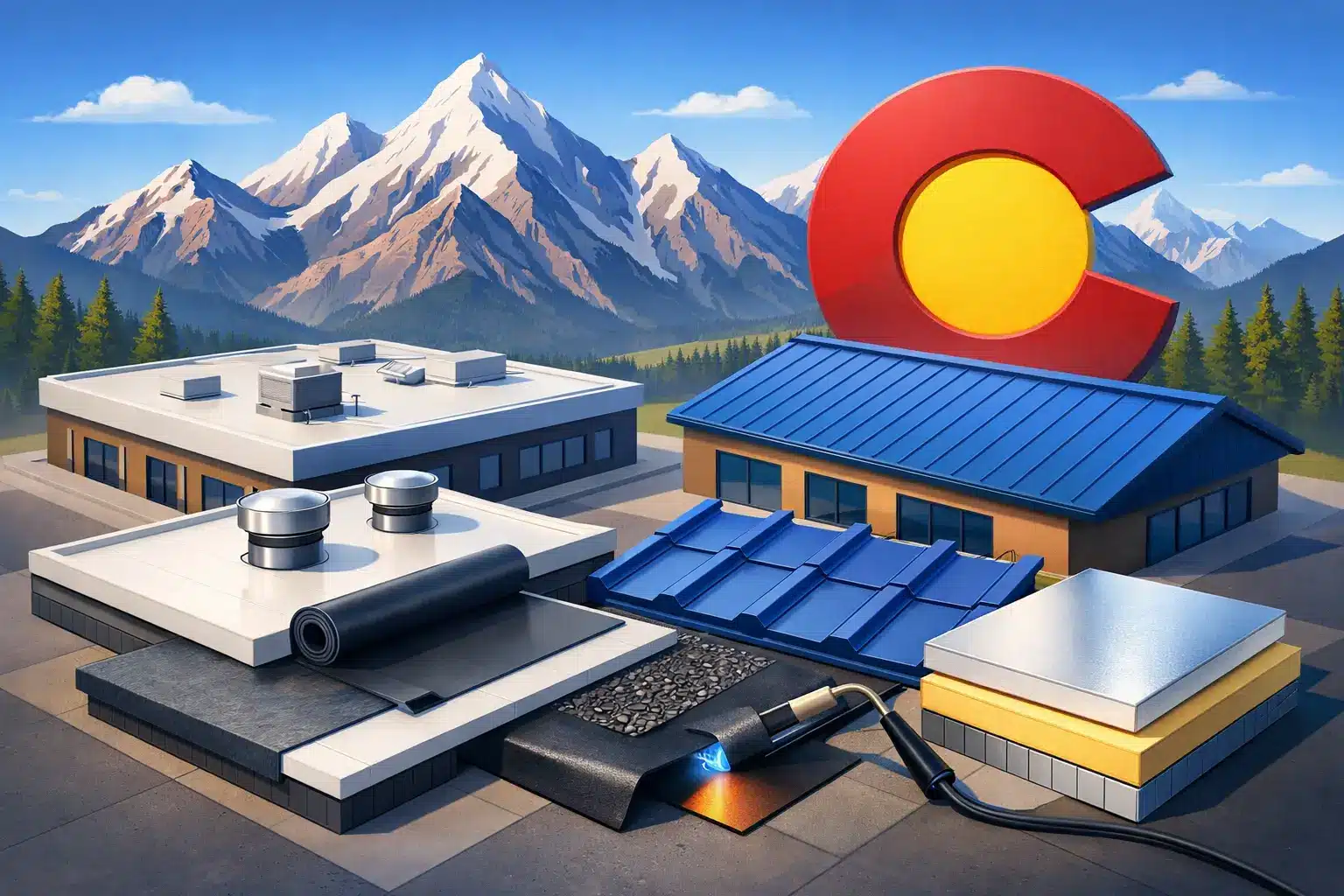 Best Commercial Roofing Materials for Colorado