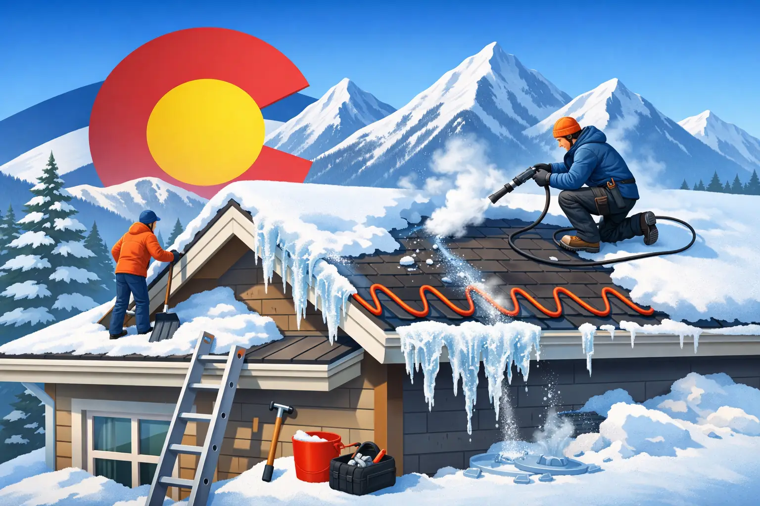 Ice Dam Repair for a Safer Winter Roofline